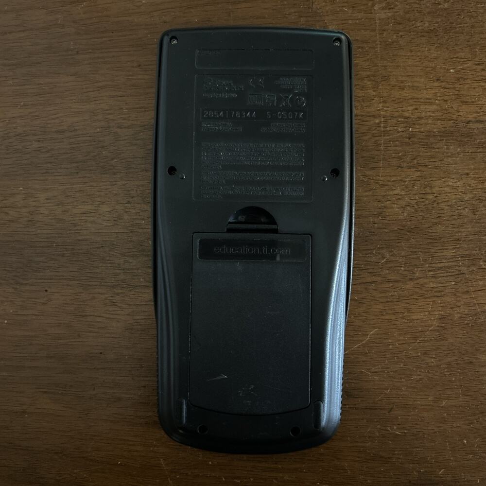 Texas Instruments TI-83 Plus Graphing Calculator W Slide Cover Tested & Working - Picture 7 of 7